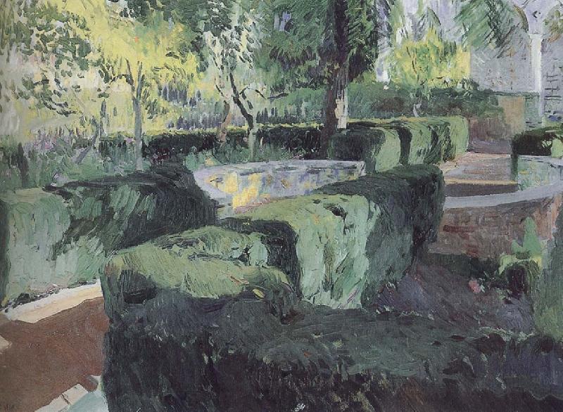 Joaquin Sorolla V Garden oil painting image